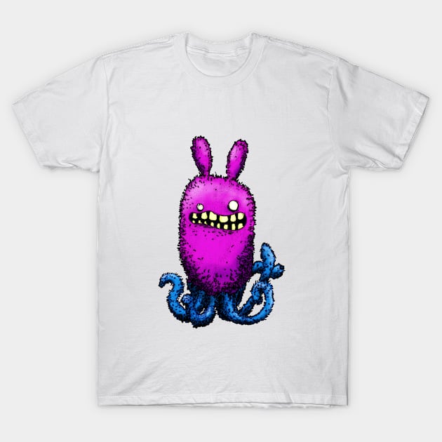 Creepy Octobunny T-Shirt by onibug